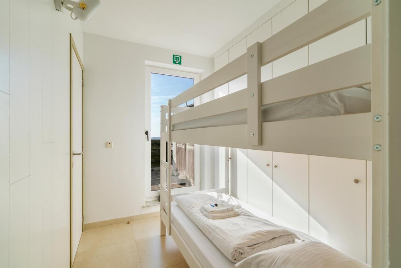 Penthouse App Met Imposant & Eindeloos Zeezicht Apartment Middelkerke Bagian luar foto